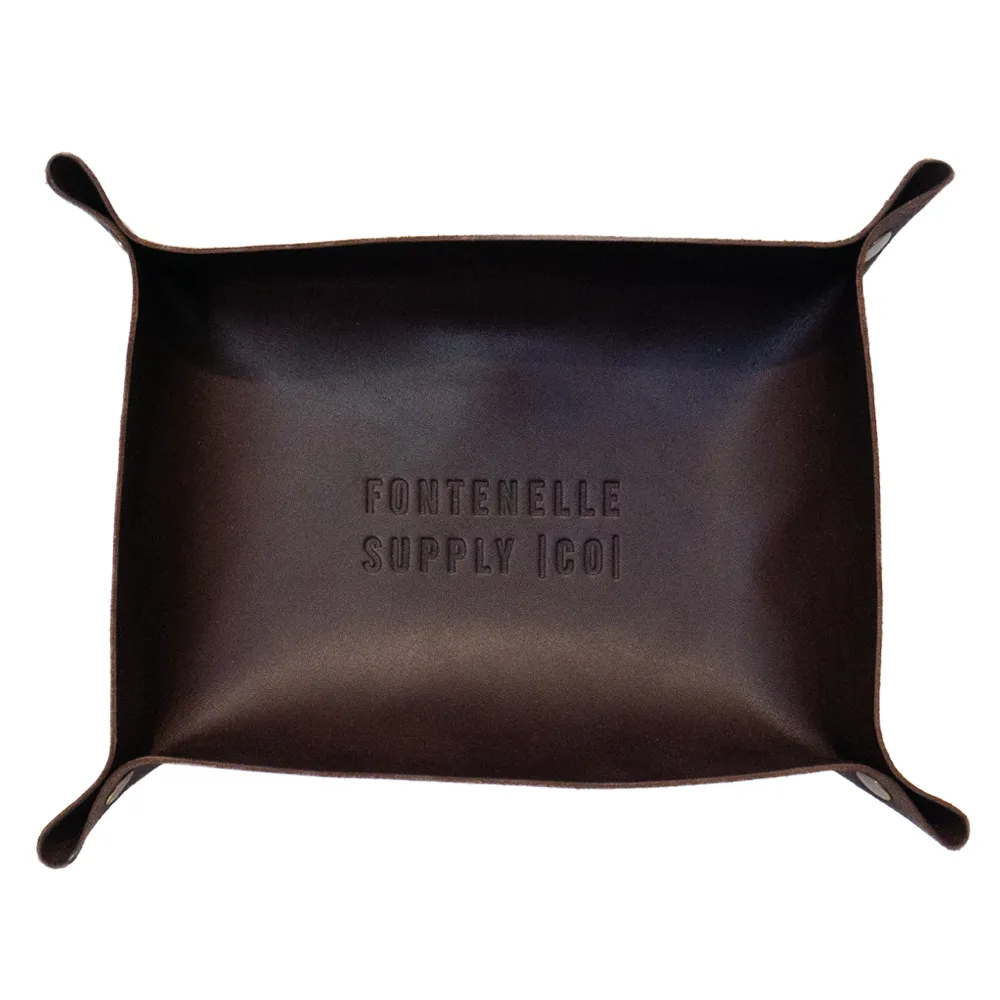 Leather Valet Tray