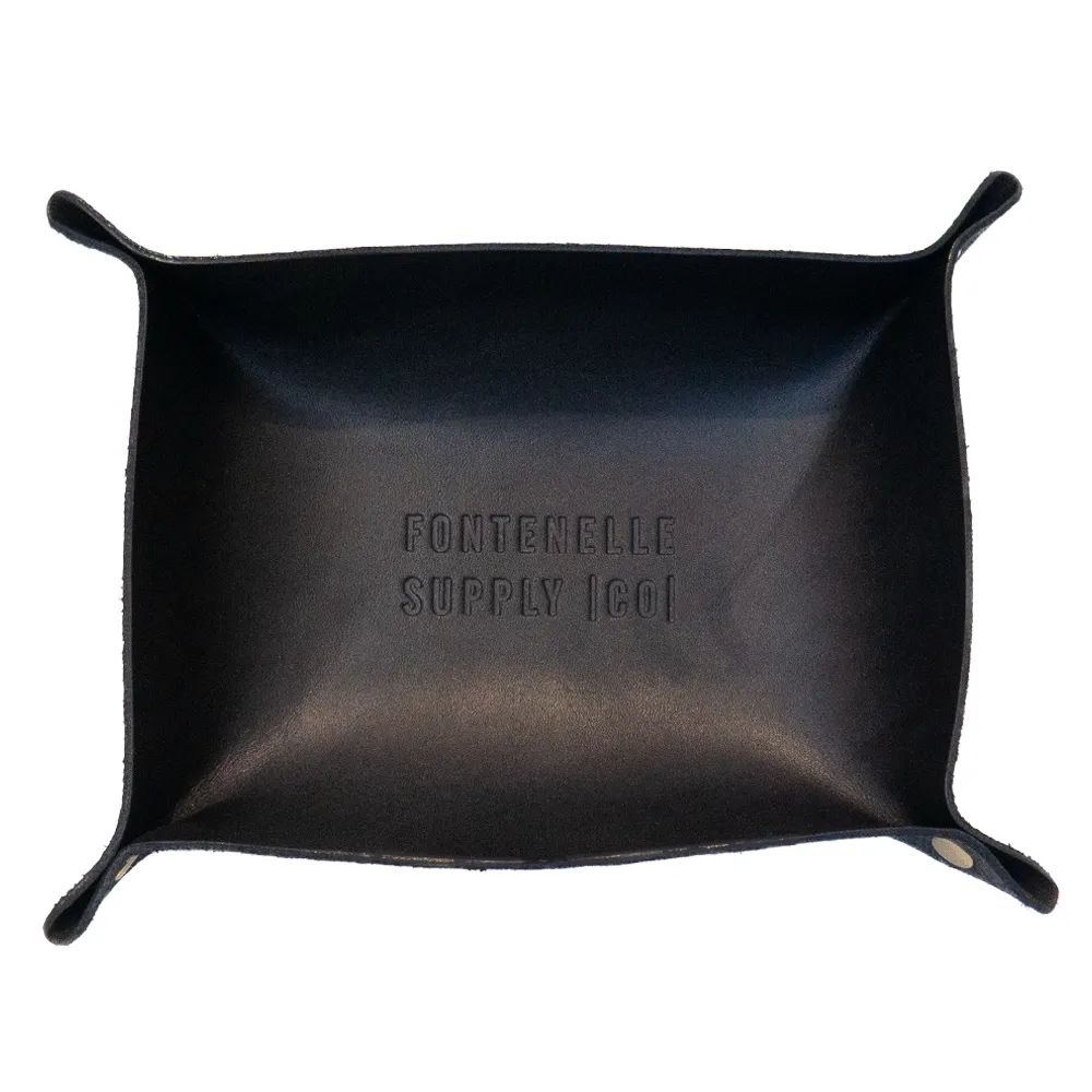 Leather Valet Tray