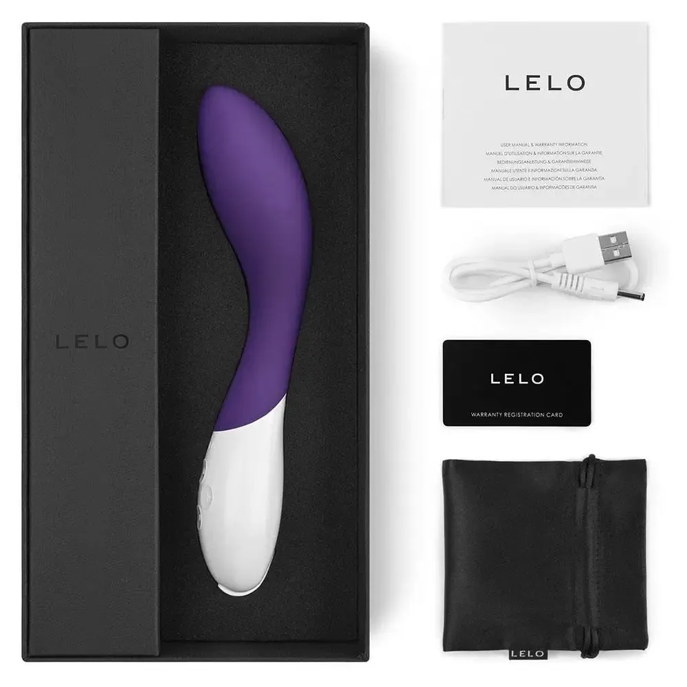 Lelo Mona 2 Silicone Purple Rechargeable G-spot Vibrator