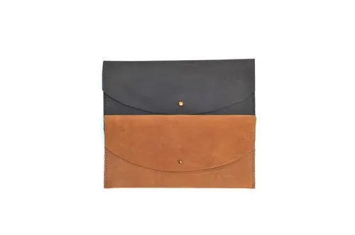 Lulu Leather Clutch