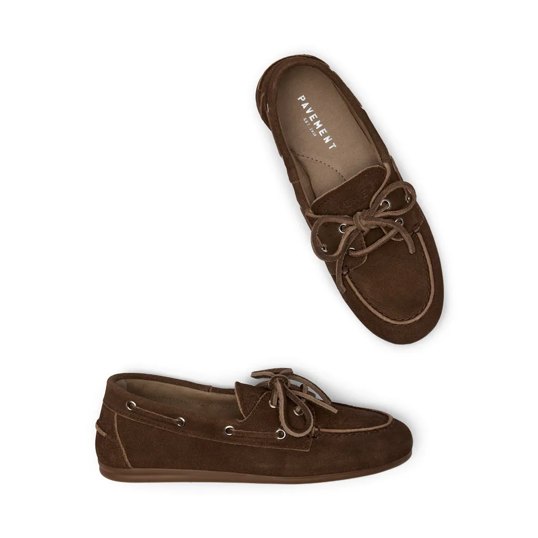 Marin - Brown suede