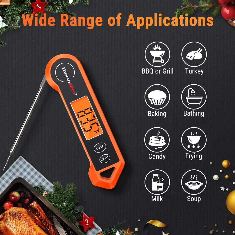 Meat Thermometer ThermoPro TP19H Digital Instant for Grill BBQ Waterproof