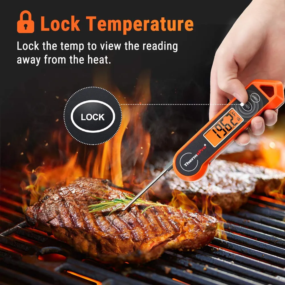 Meat Thermometer ThermoPro TP19H Digital Instant for Grill BBQ Waterproof