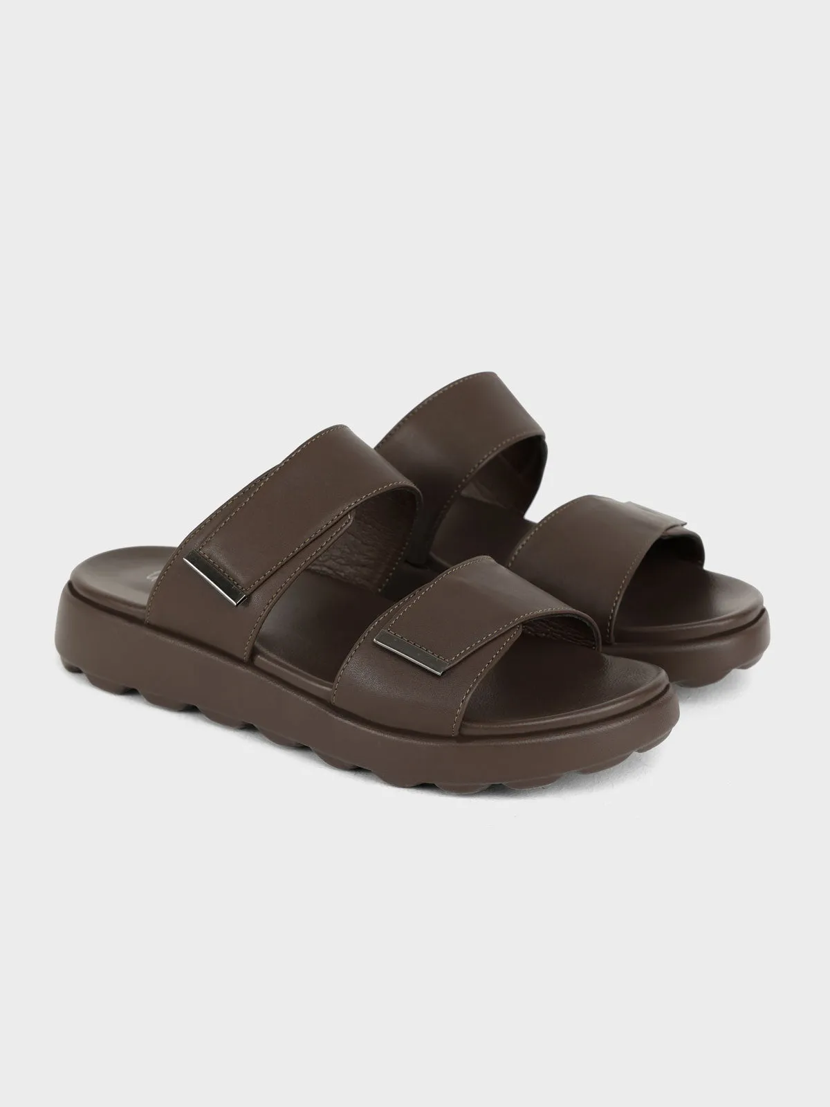 Men "KEANU" Dual Strappy Casual Slippers