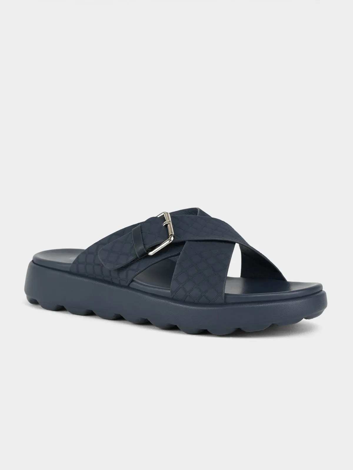 Men "SNOOD" Casual Buckle Slippers