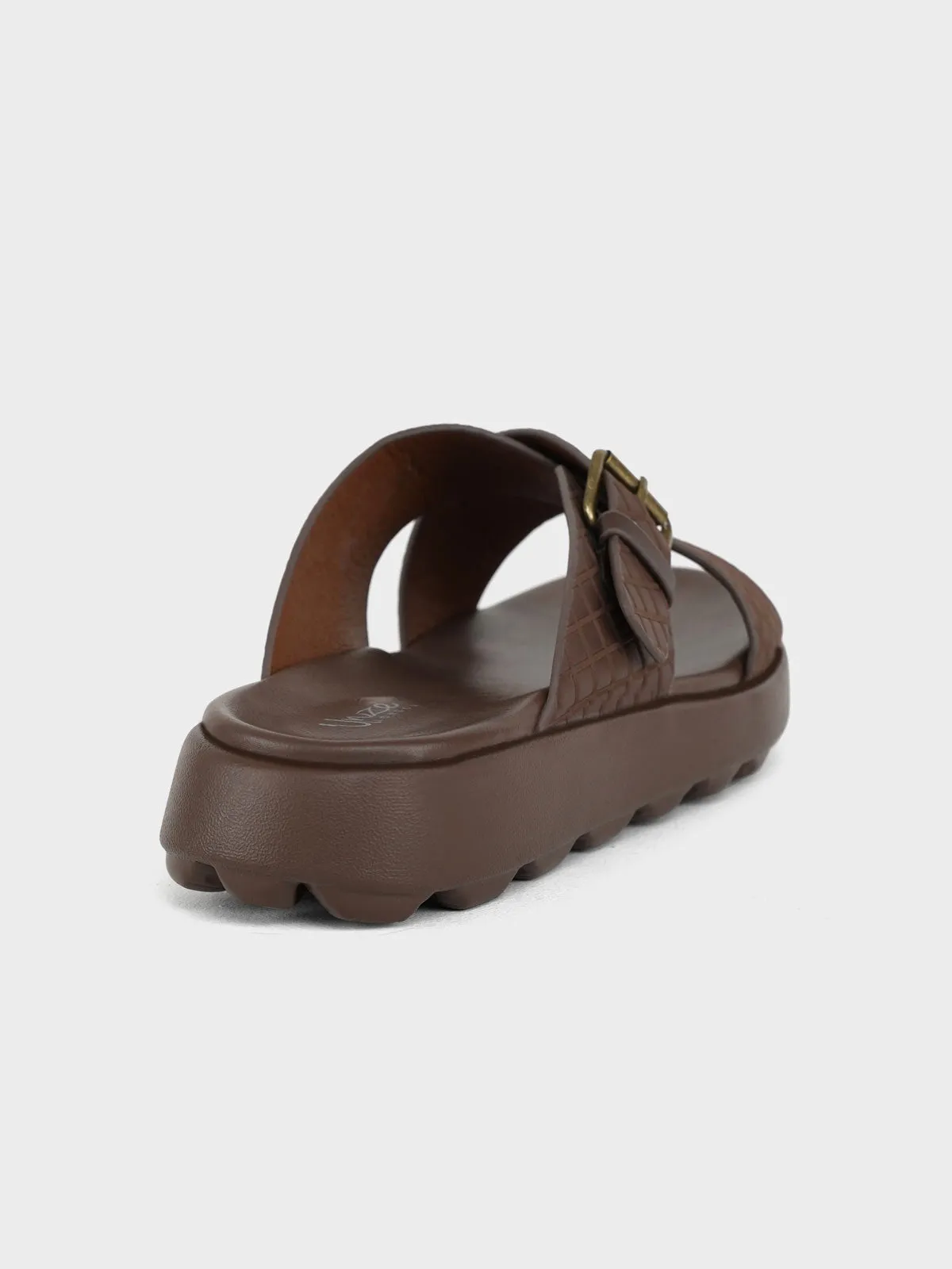 Men "SNOOD" Casual Buckle Slippers