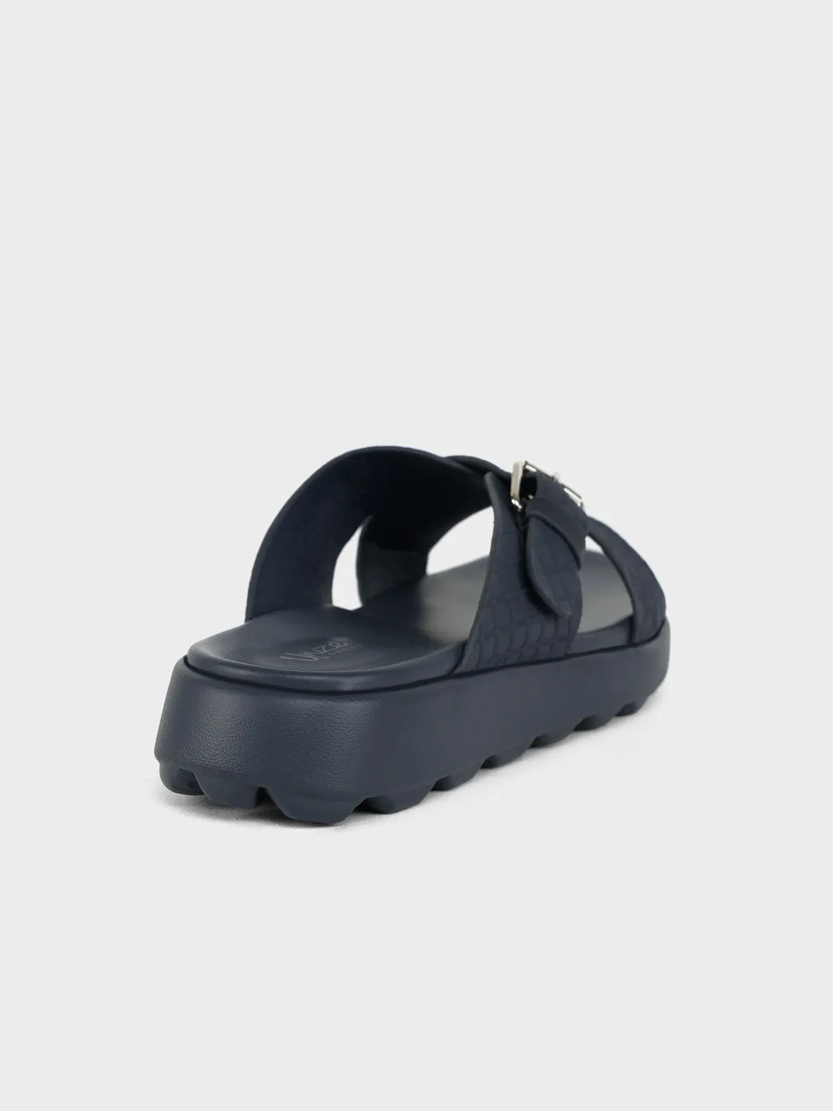Men "SNOOD" Casual Buckle Slippers