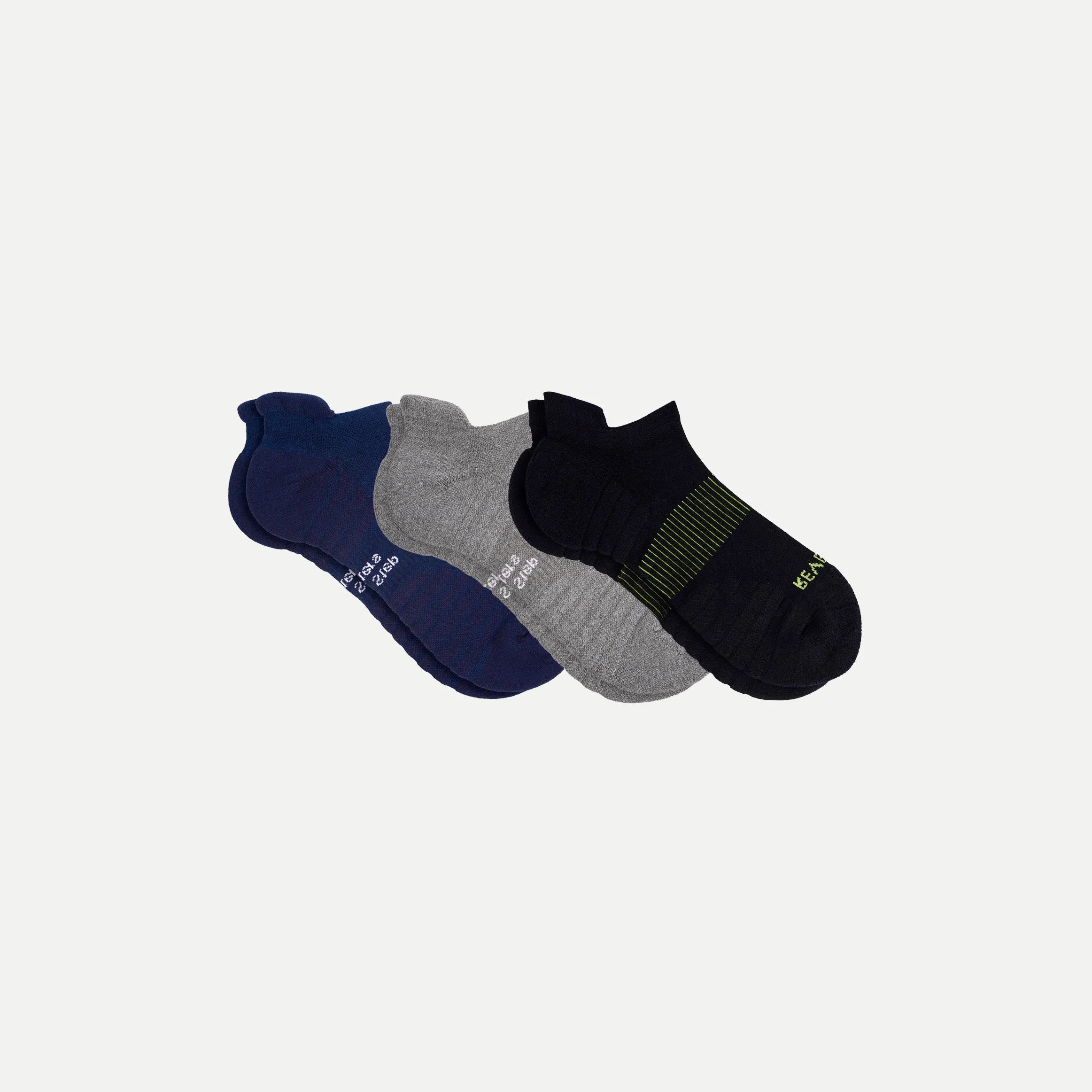 Men's Ankle Essentials: 3-Pack Mid-Weight Comfort Socks