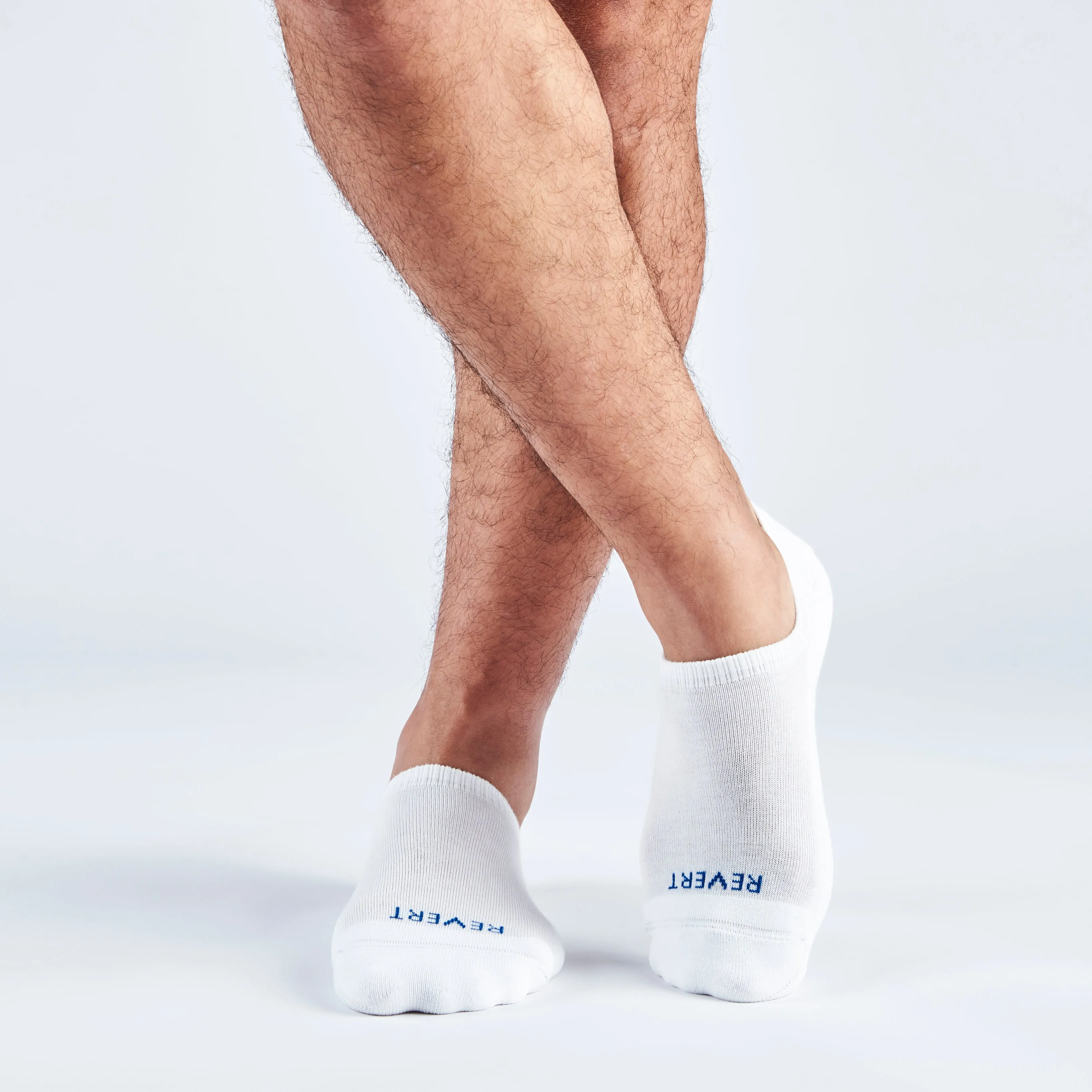 Men's Invisible Comfort: 6-Pack Mid-Weight No-Show Socks