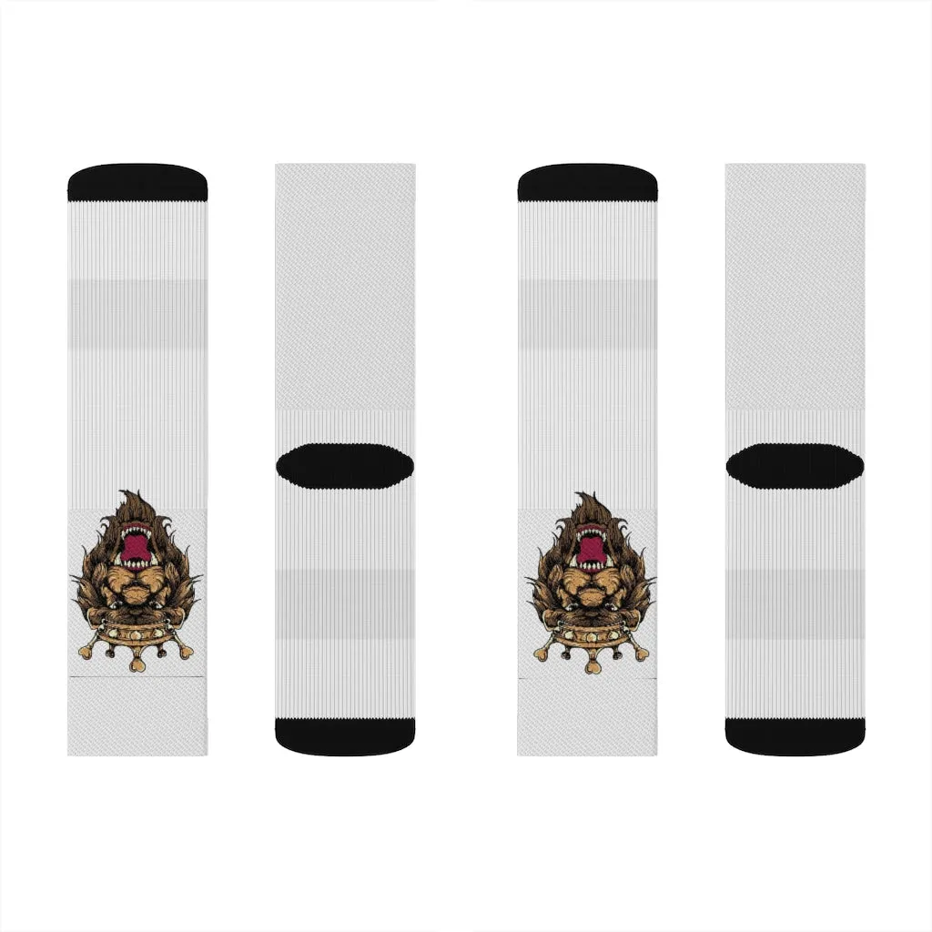 Men's Lion Sublimation Socks