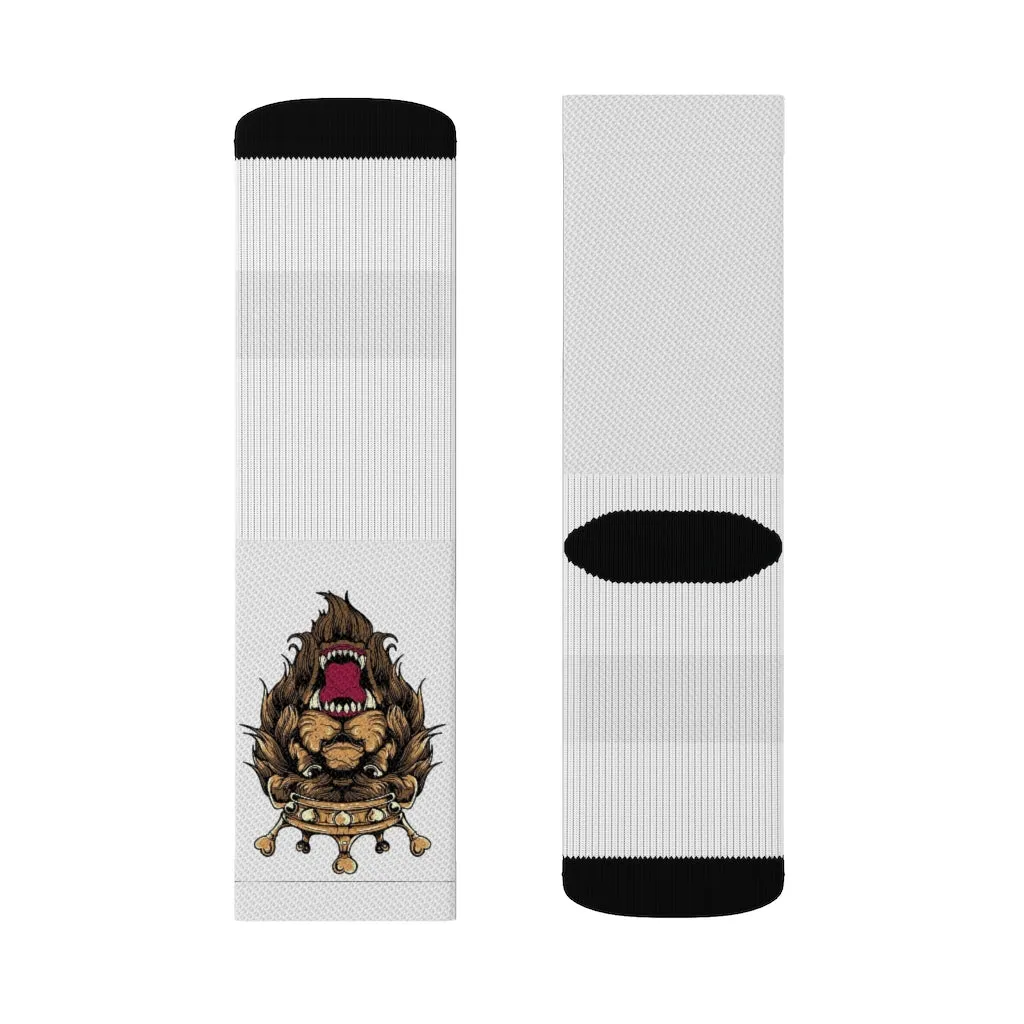 Men's Lion Sublimation Socks