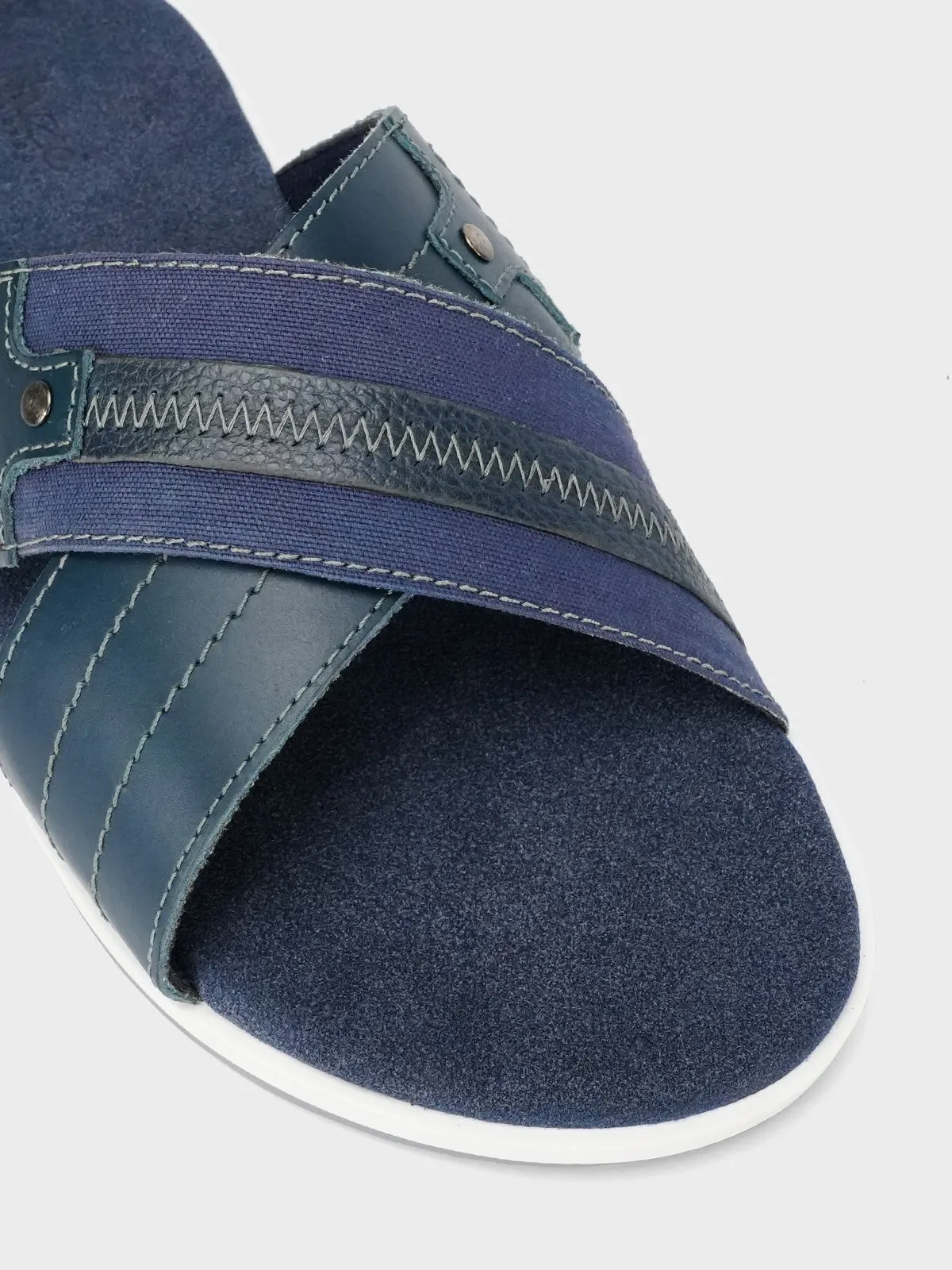 Mens "DUCASSE" Casual Open Toe Slippers