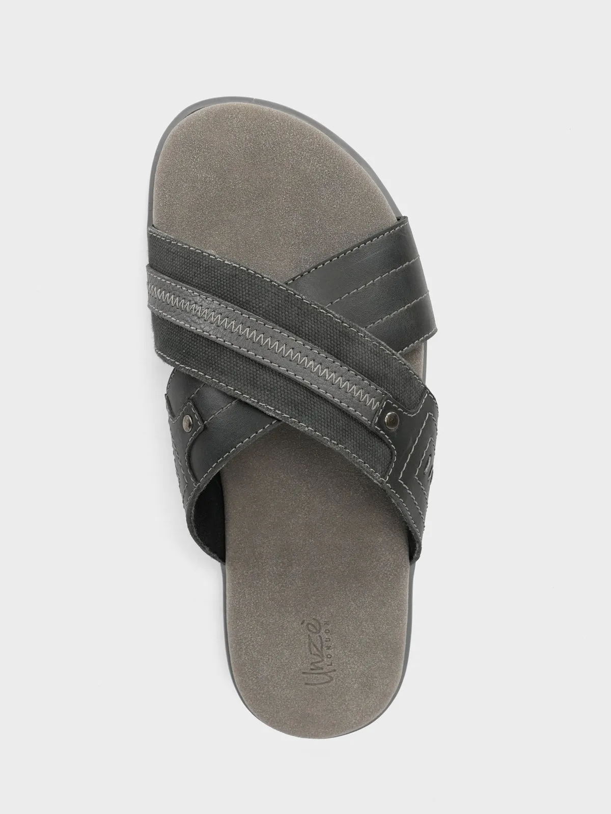 Mens "DUCASSE" Casual Open Toe Slippers