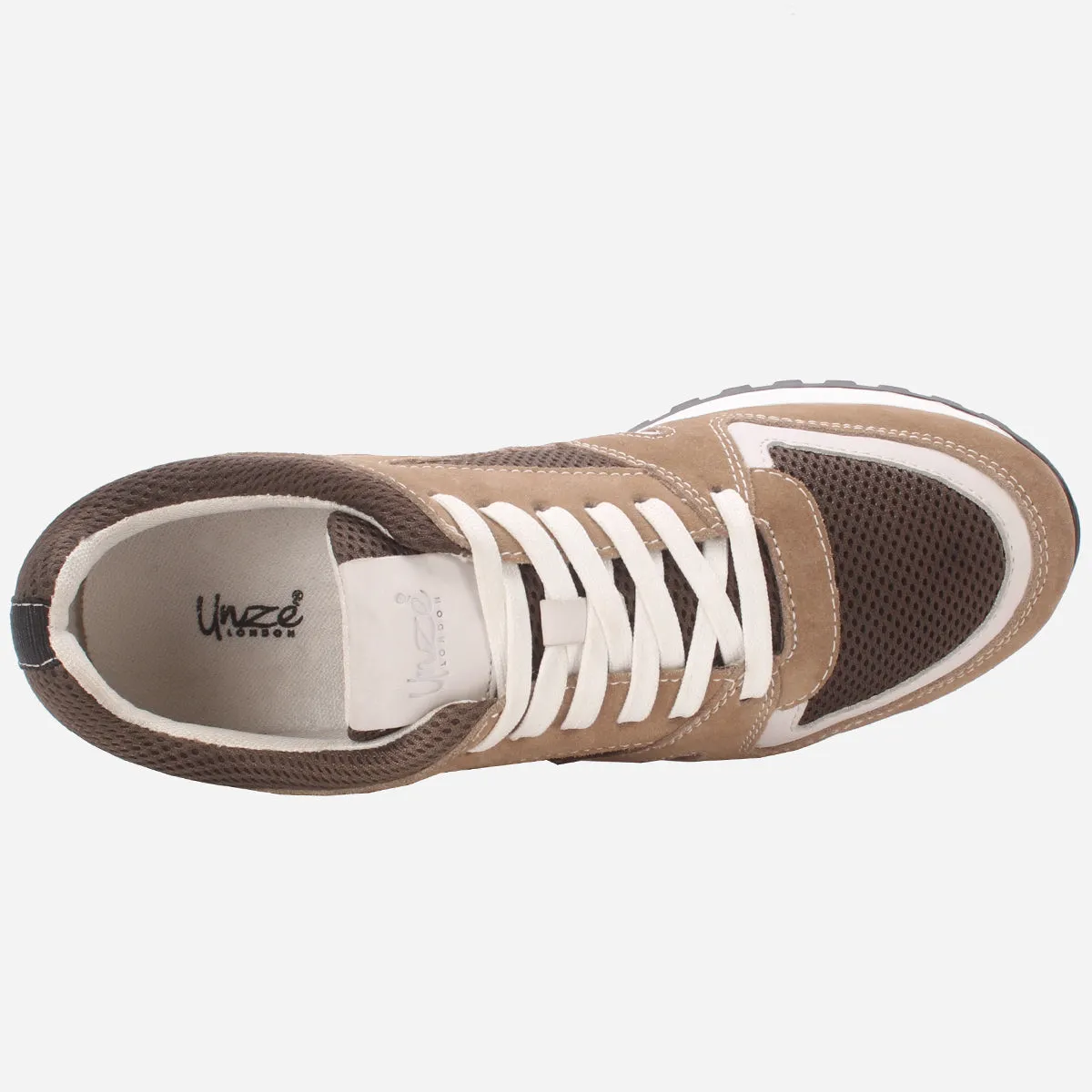Men's "JOEZ"  Lace Up Suede Sneakers Jogging Shoes