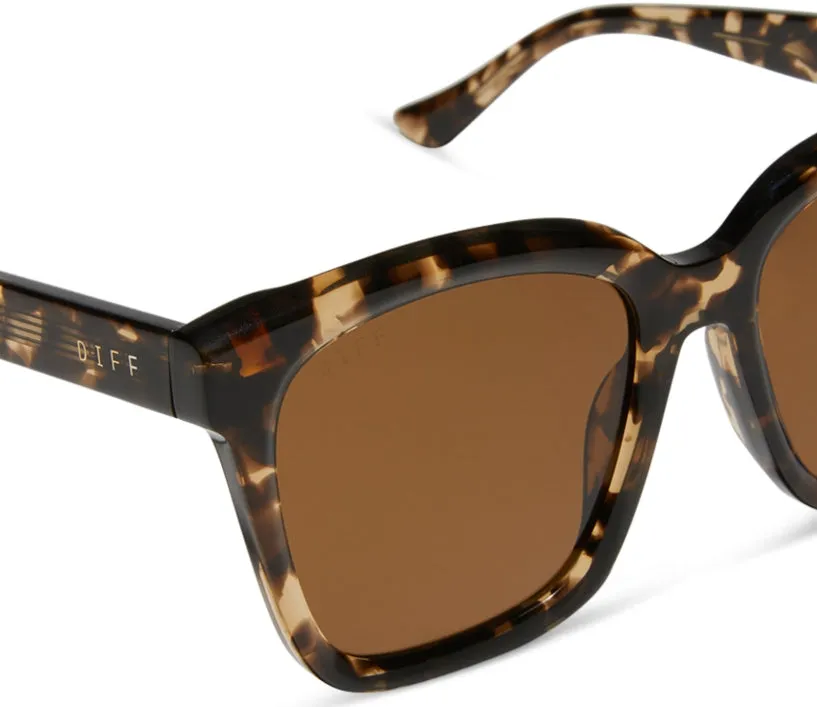 Meredith Espresso Tort   Brown Polarized