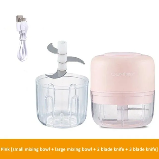 Mini Electric Garlic Chopper