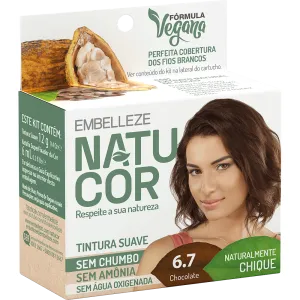 Natucor Hair Dye Naturally Chic Chocolate Kit
