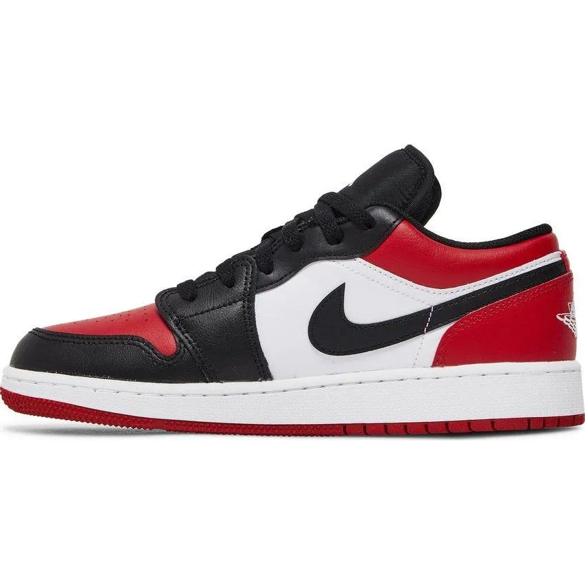 Nike Air Jordan 1 Low 'Bred Toe' GS