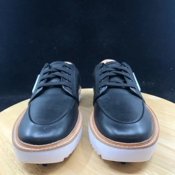 Nike Janoski G Tour Leather Golf Shoe Cleat Black Gum Tan BV8070-001 Sz 7 RARE