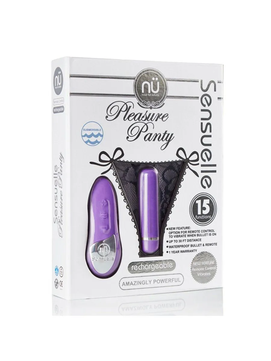 NU Sensuelle Pleasure Panty Vibrator Set