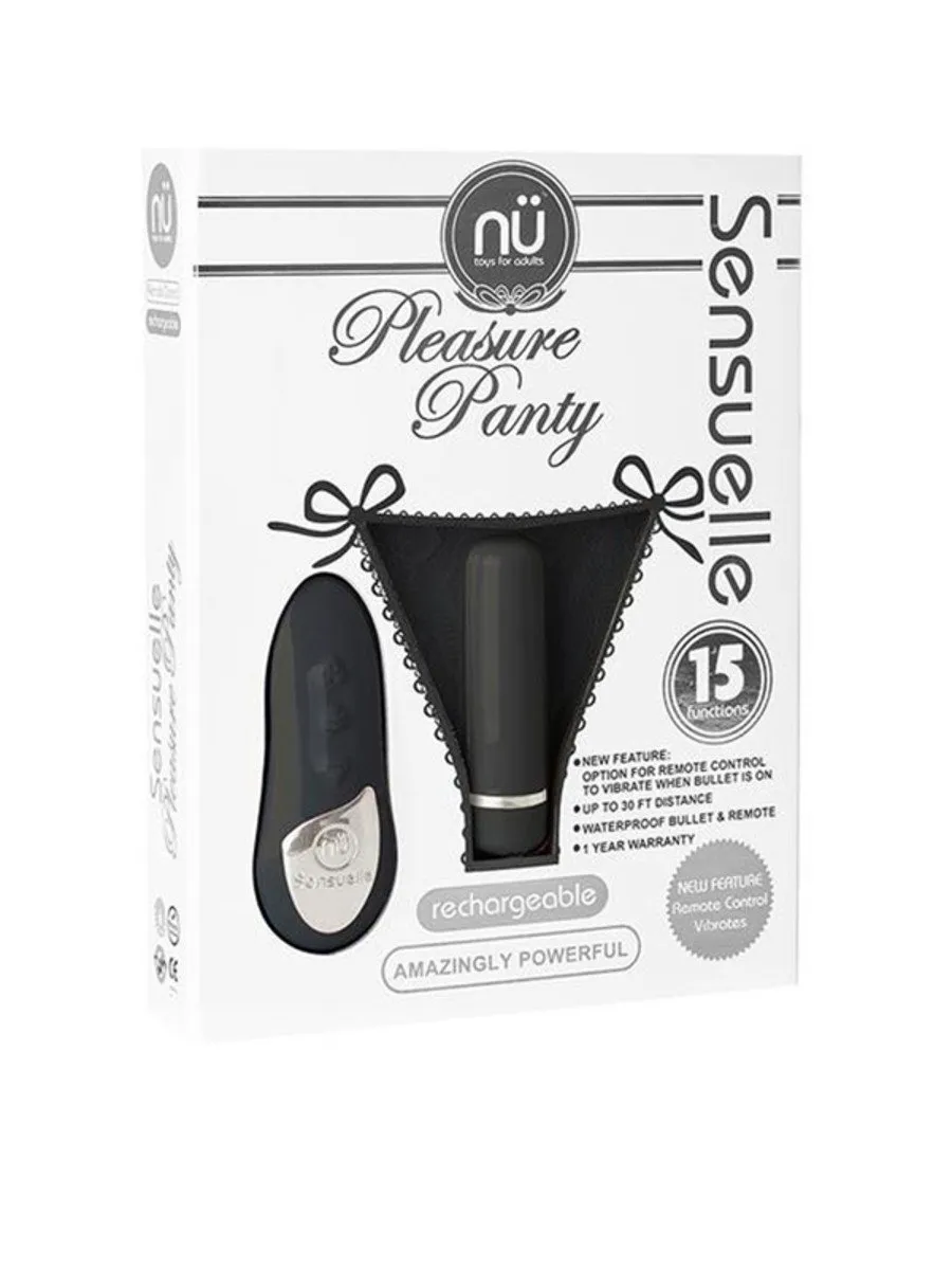 NU Sensuelle Pleasure Panty Vibrator Set