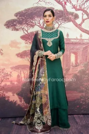Pakistani Party Wear Long kameez Salwar Dupatta #PN50