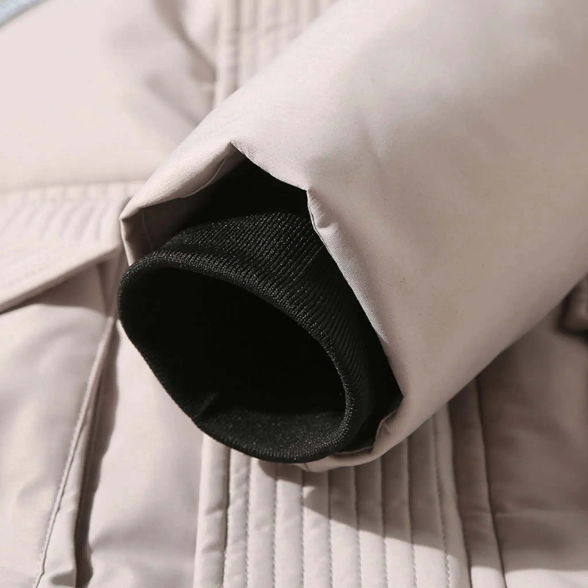 Parka elegant tactique grande taille