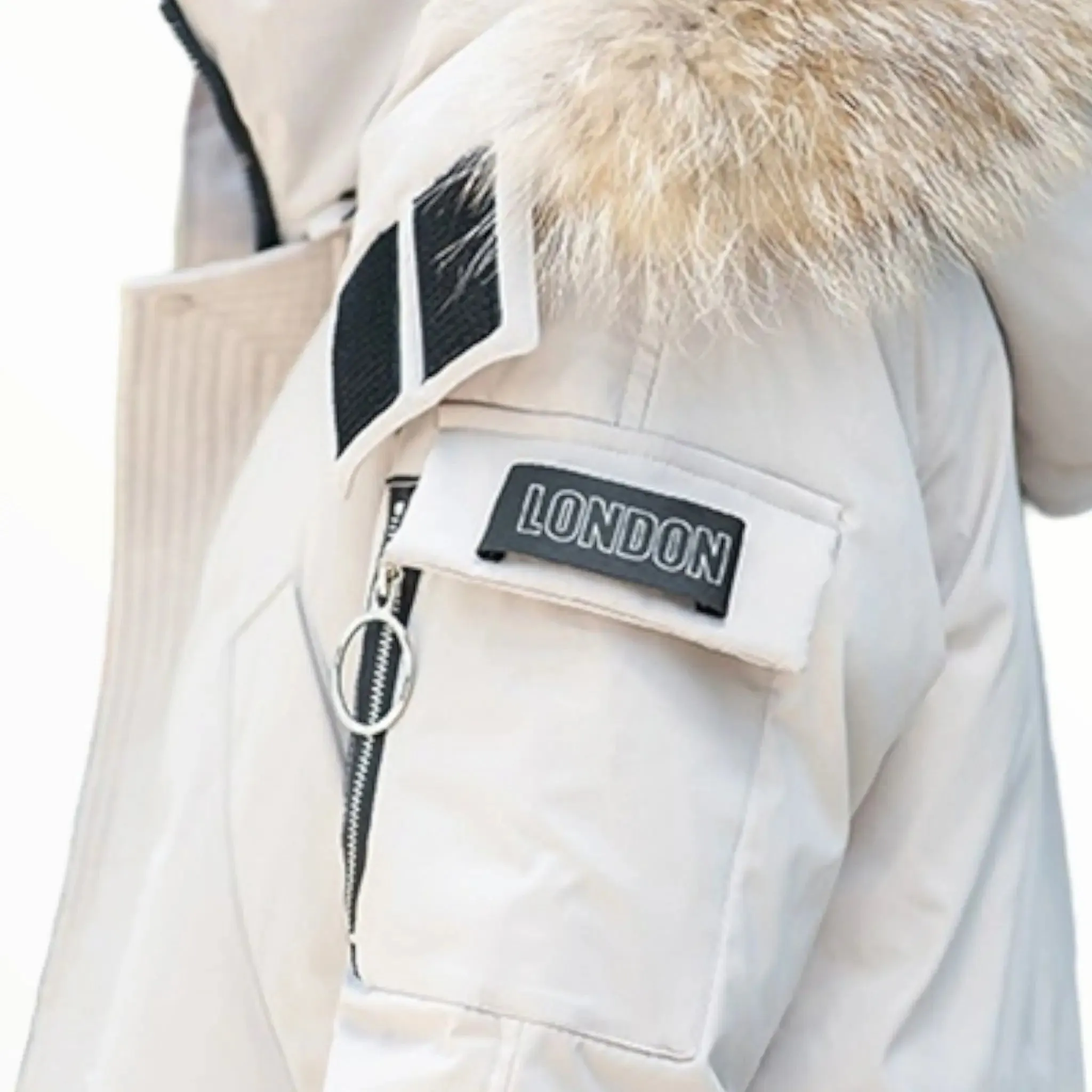 Parka elegant tactique grande taille