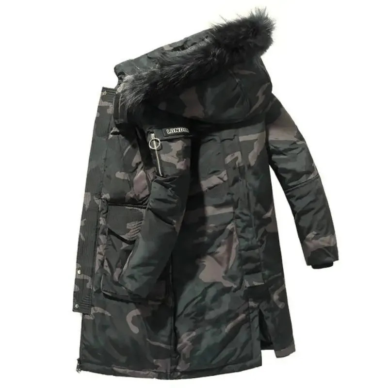 Parka elegant tactique grande taille
