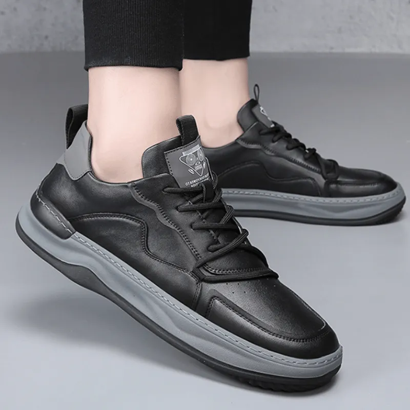 PELLE ITALIANA GENUINE LEATHER SNEAKERS