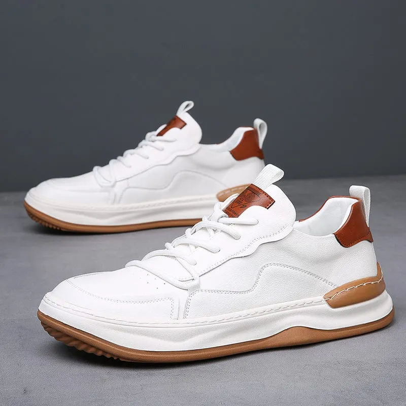 PELLE ITALIANA GENUINE LEATHER SNEAKERS