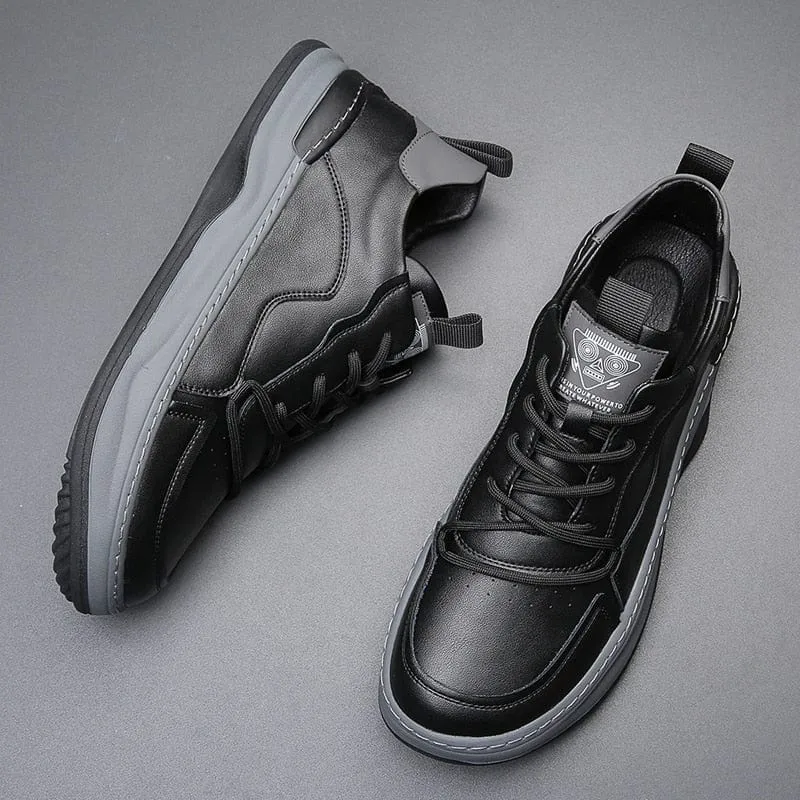 PELLE ITALIANA GENUINE LEATHER SNEAKERS