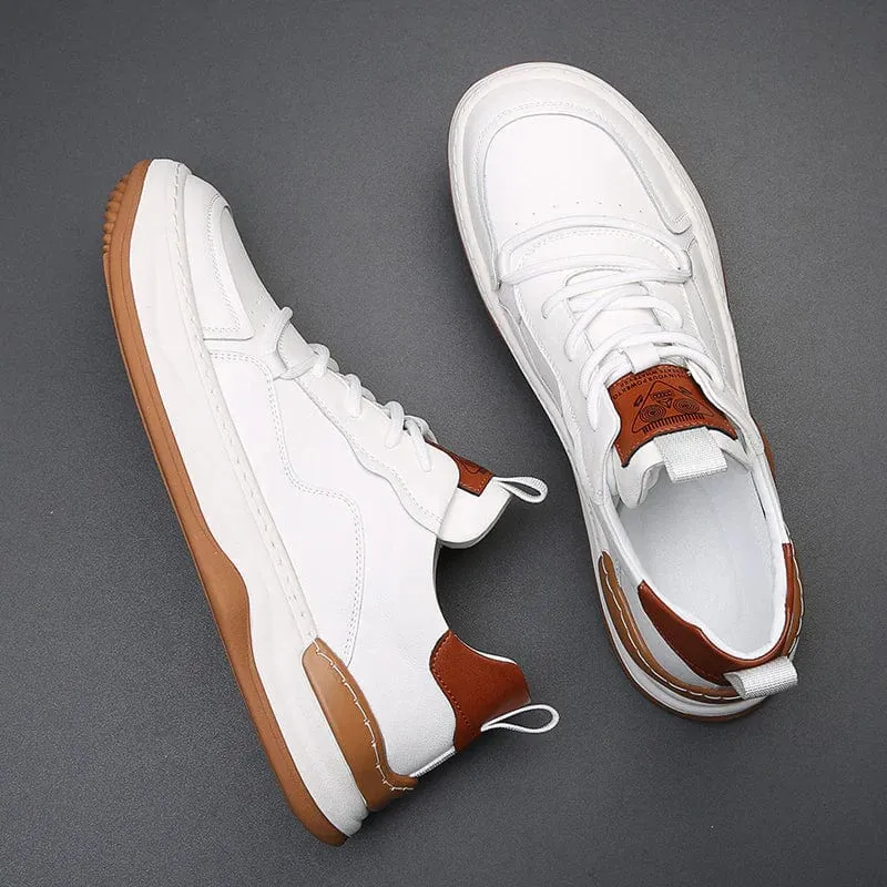 PELLE ITALIANA GENUINE LEATHER SNEAKERS