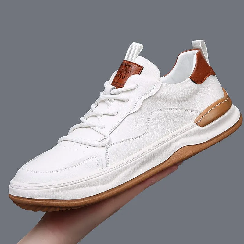 PELLE ITALIANA GENUINE LEATHER SNEAKERS