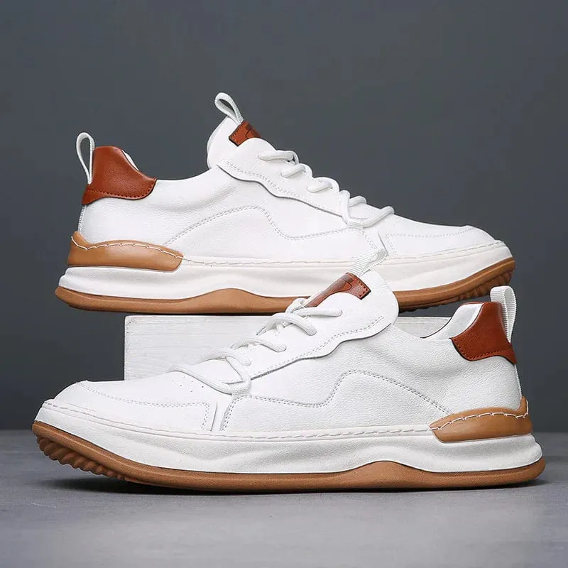 PELLE ITALIANA GENUINE LEATHER SNEAKERS