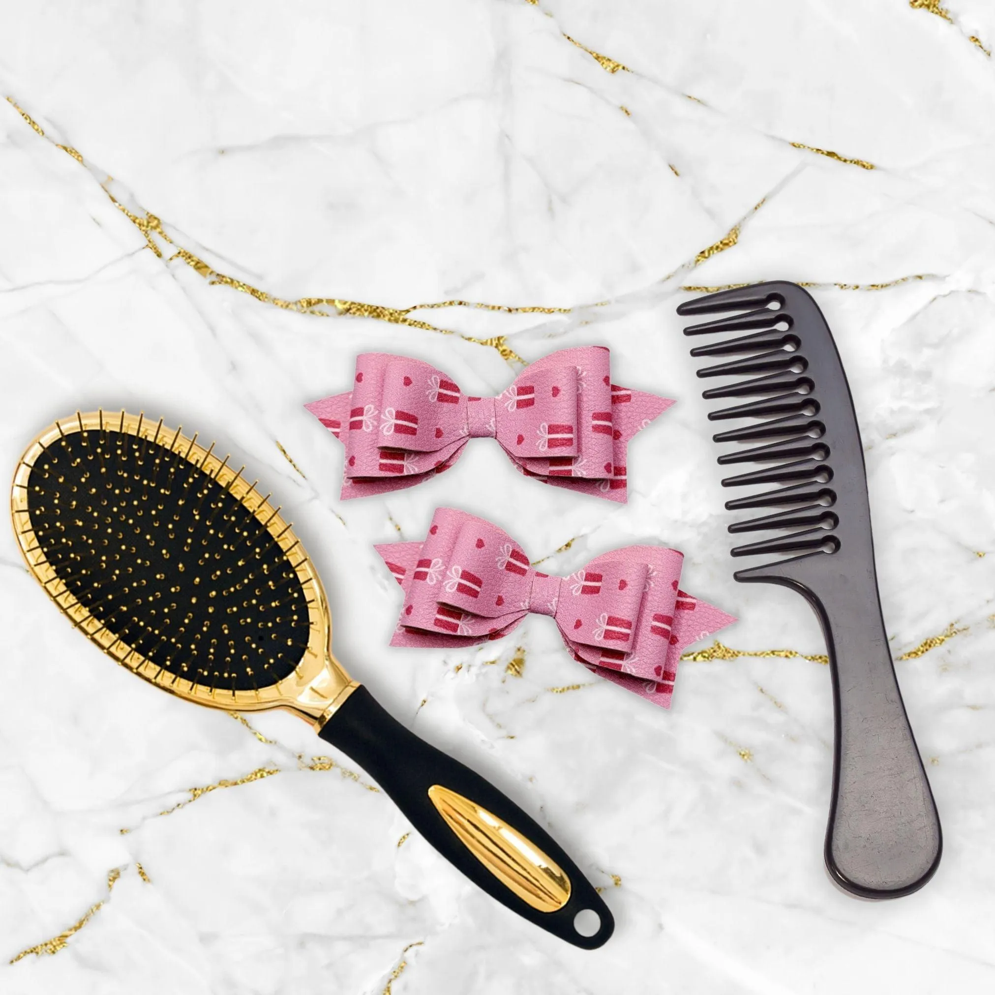 Pepperdine - Pink Gift Valentines Hair Bow