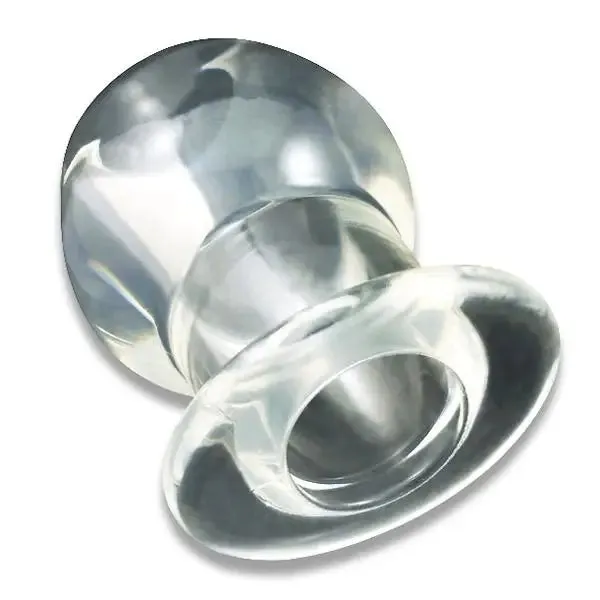 Perfect Fit Stretchy Clear Xl Anal Hollow Butt Plug