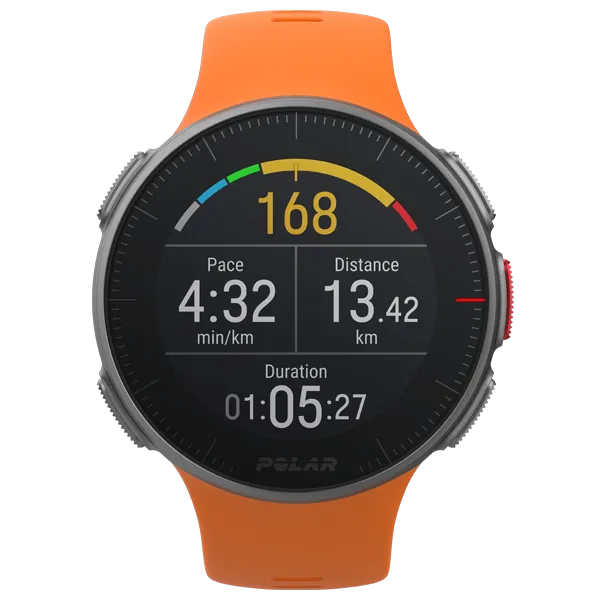 POLAR Vantage V (Orange with HR Monitor)