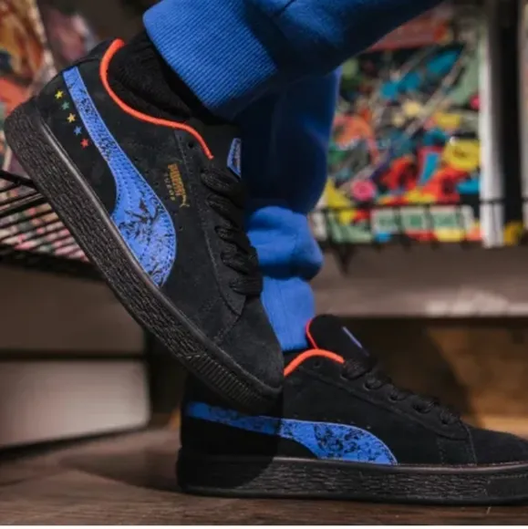 PUMA x DC Justice League Suede Little Kids' Shoes size 13 new