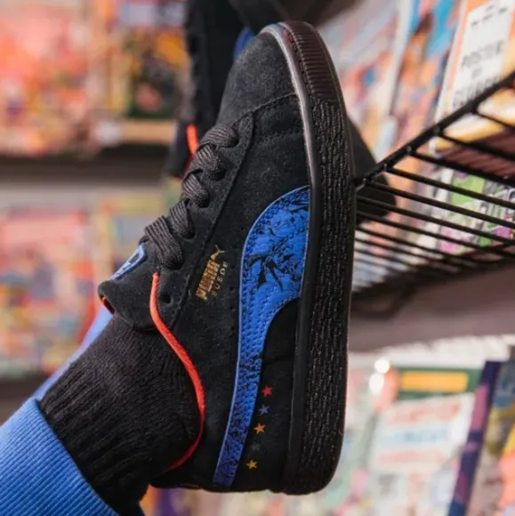 PUMA x DC Justice League Suede Little Kids' Shoes size 13 new