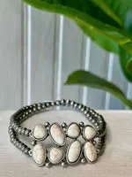 RESTOCK White Pearl Bracelets