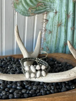 RESTOCK White Pearl Bracelets