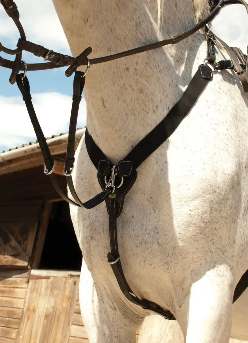 Rhinegold V Check Elasticated Breastplate