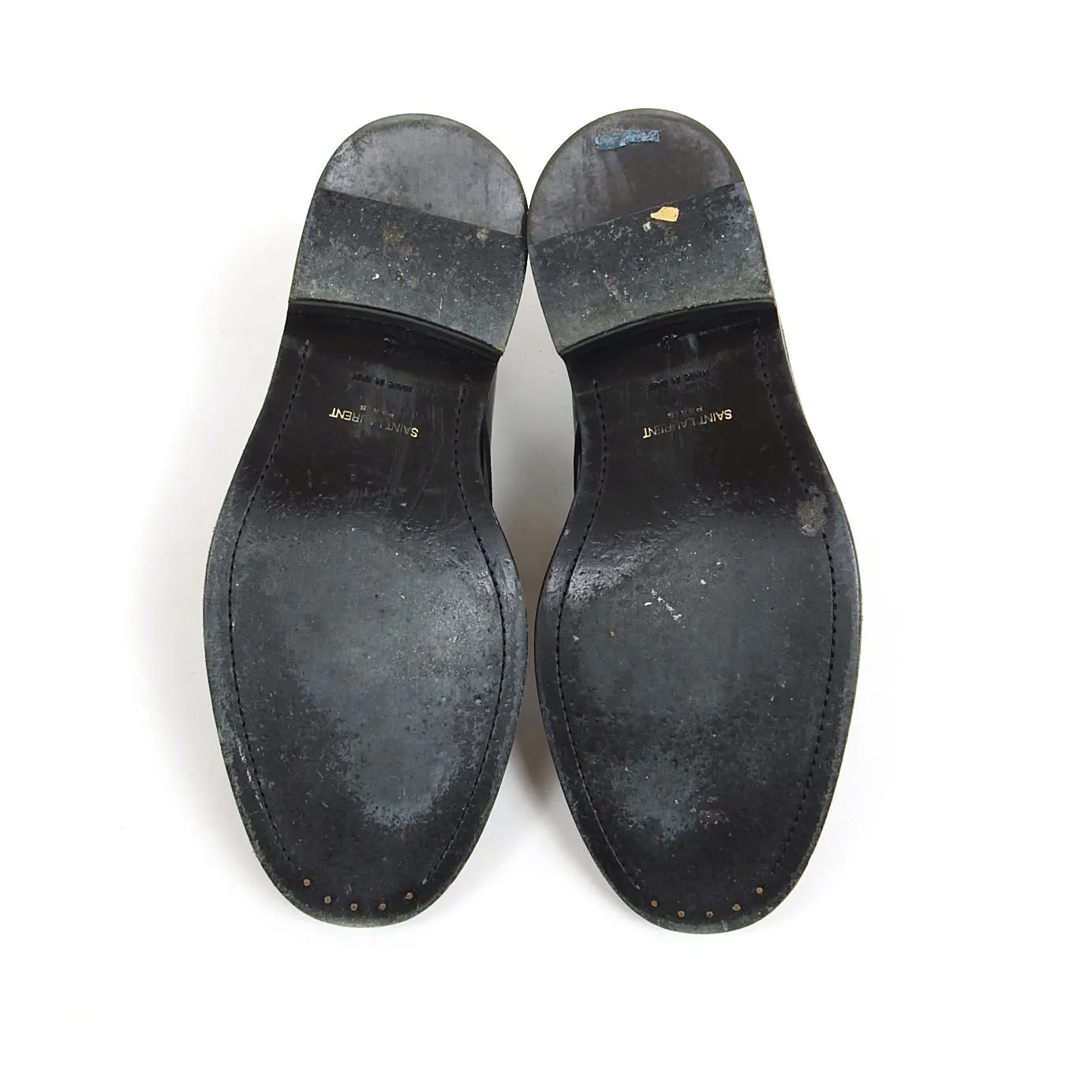 Saint Laurent Paris Patent Leather Dress Shoes Size 43