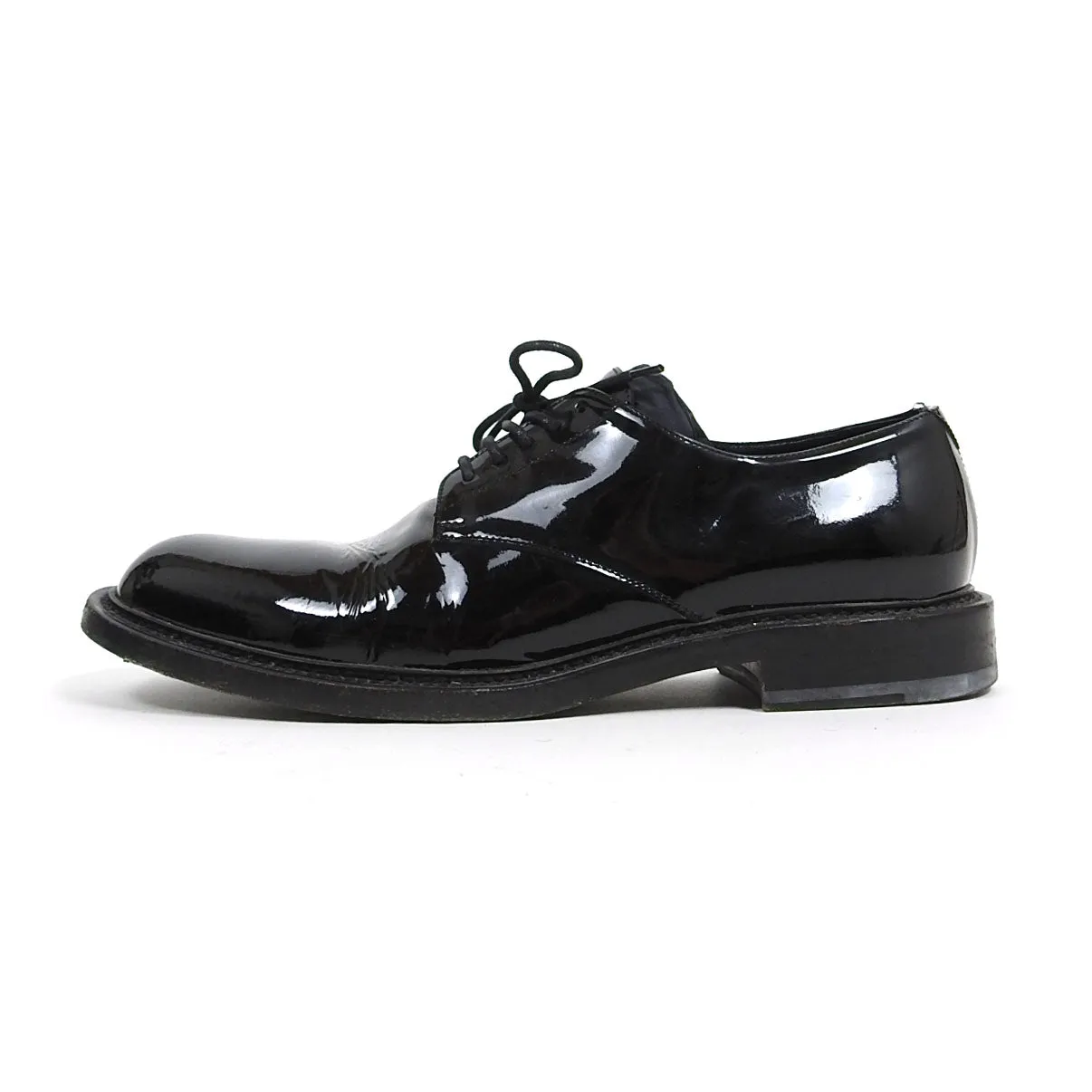 Saint Laurent Paris Patent Leather Dress Shoes Size 43