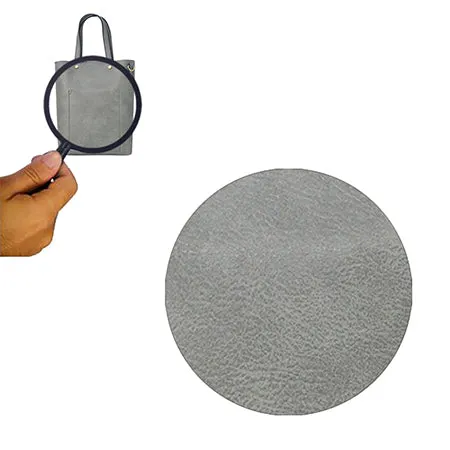 !SALE! Gray Faux Leather NGIL Bucket Handbag