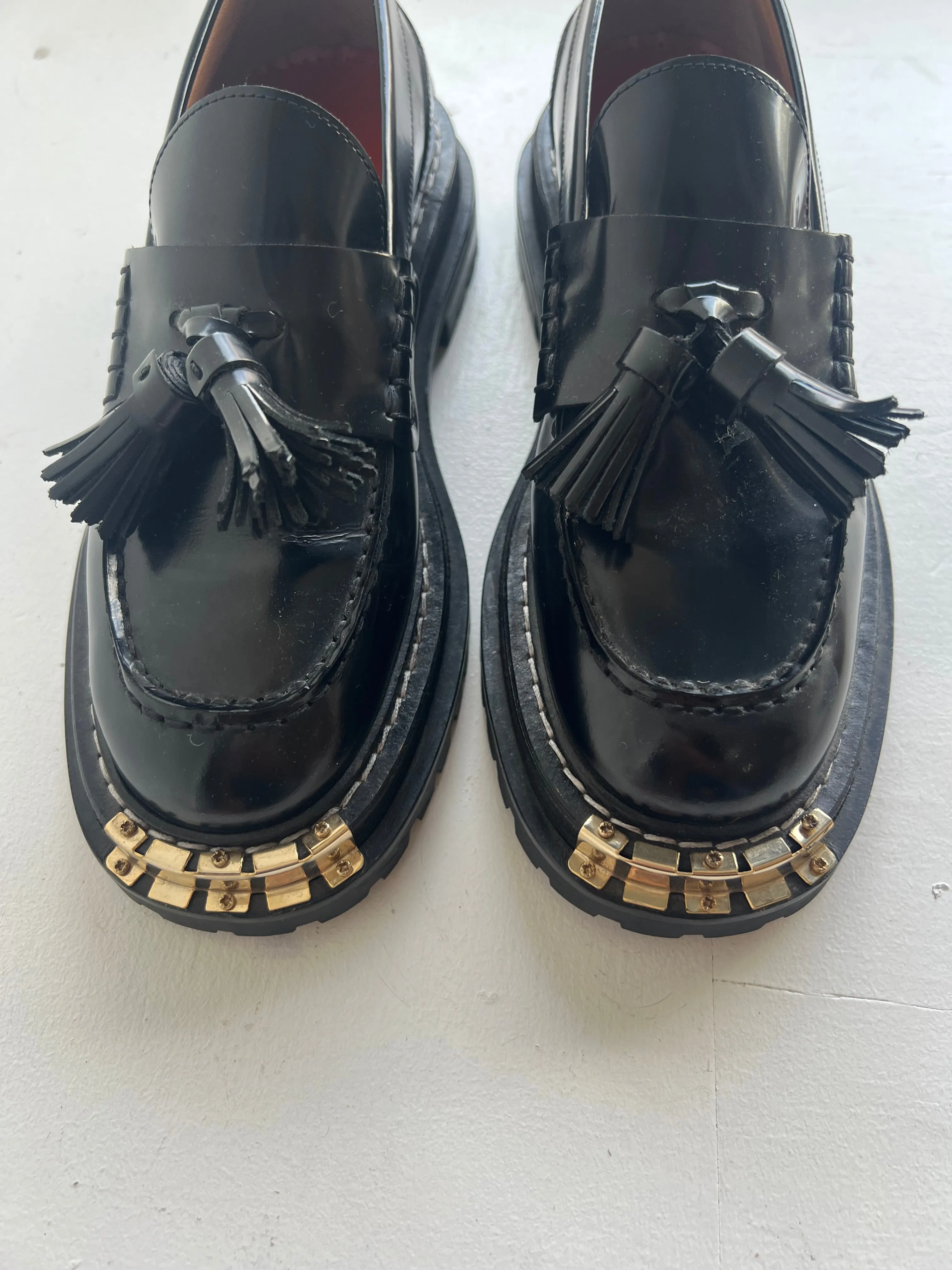 SANDRO Thick Soled Loafers 38