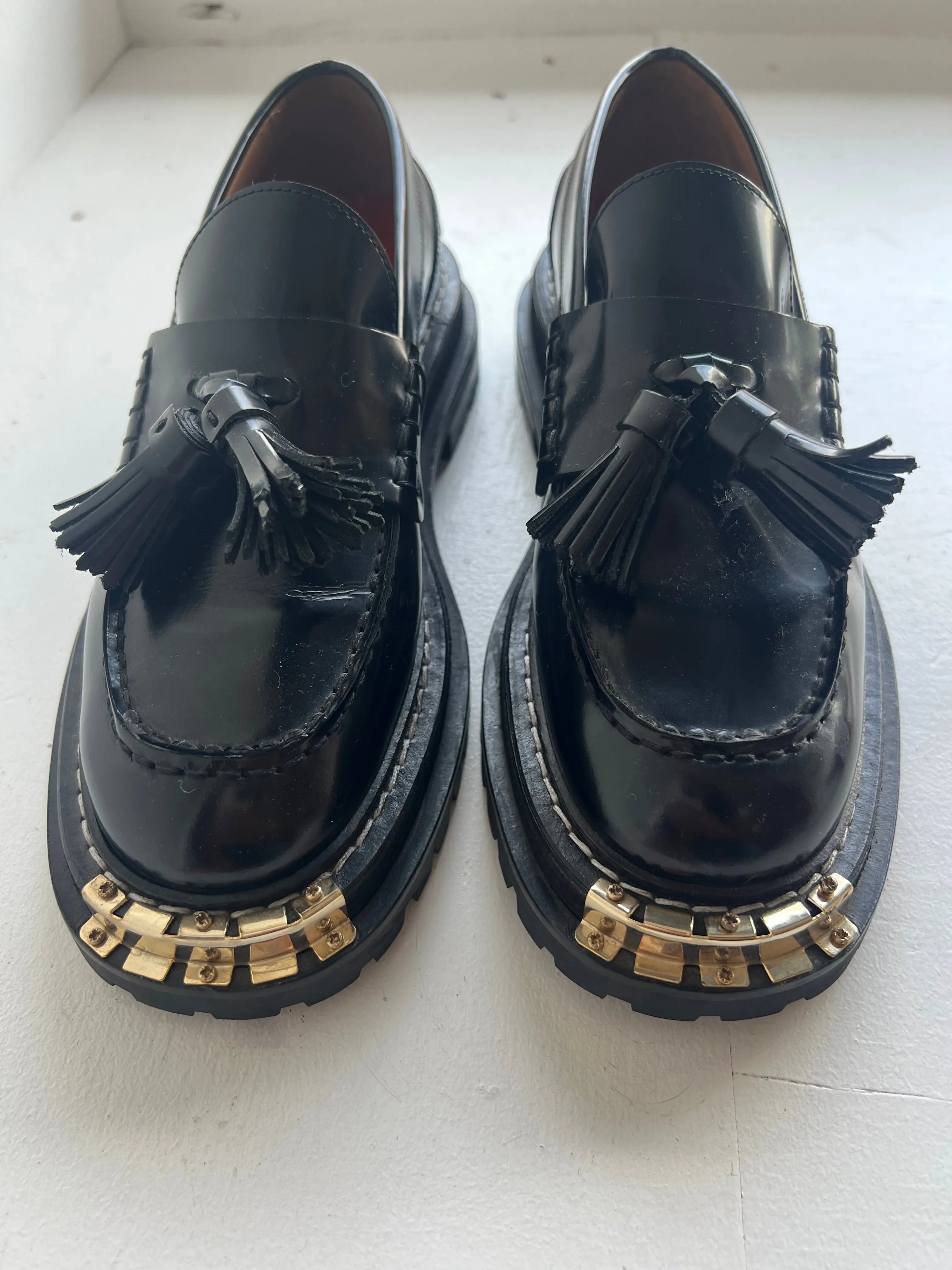 SANDRO Thick Soled Loafers 38