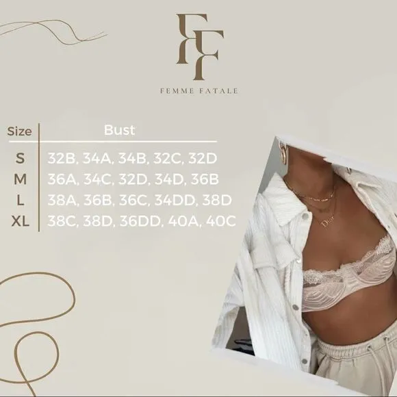 Sexy Floral Lace Underwire Lingerie Set