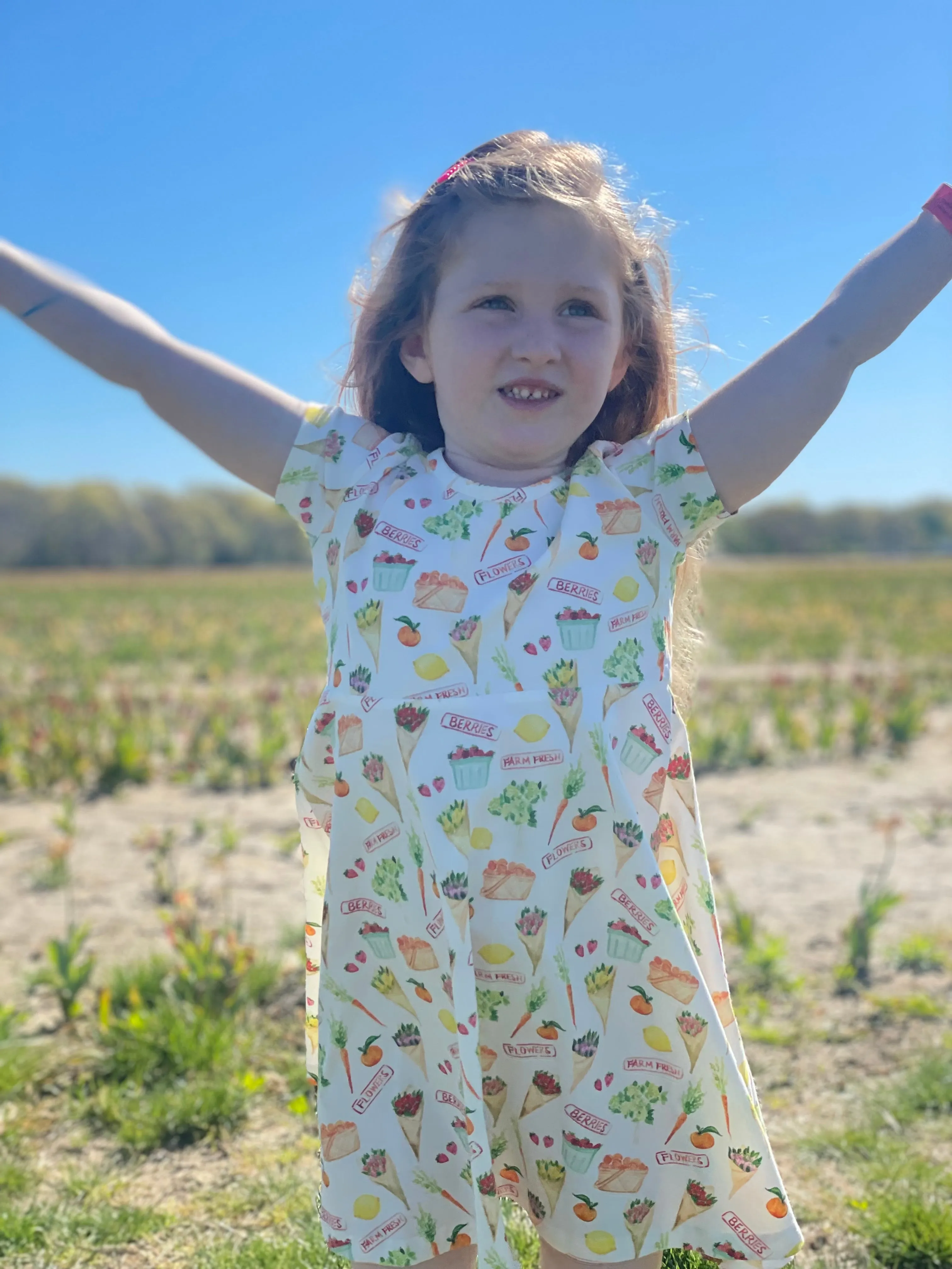 Short Sleeve Toddler Dress